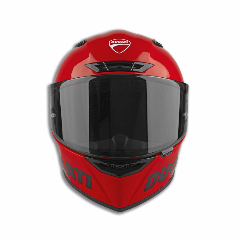 CASCO DUCATI LOGO RED ECE 22-06