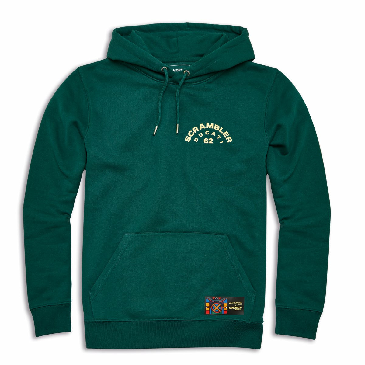 SUDADERA CON CAPUCHA ENERGY VO VERDE
