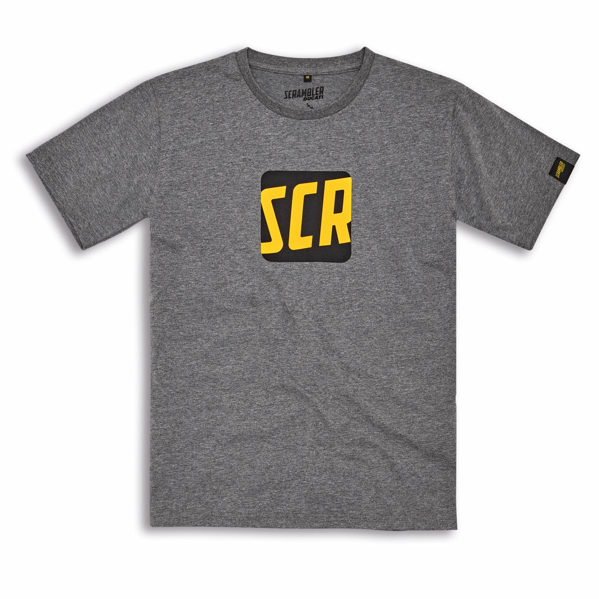 T-SHIRT SCRAMBLER ICON GREY