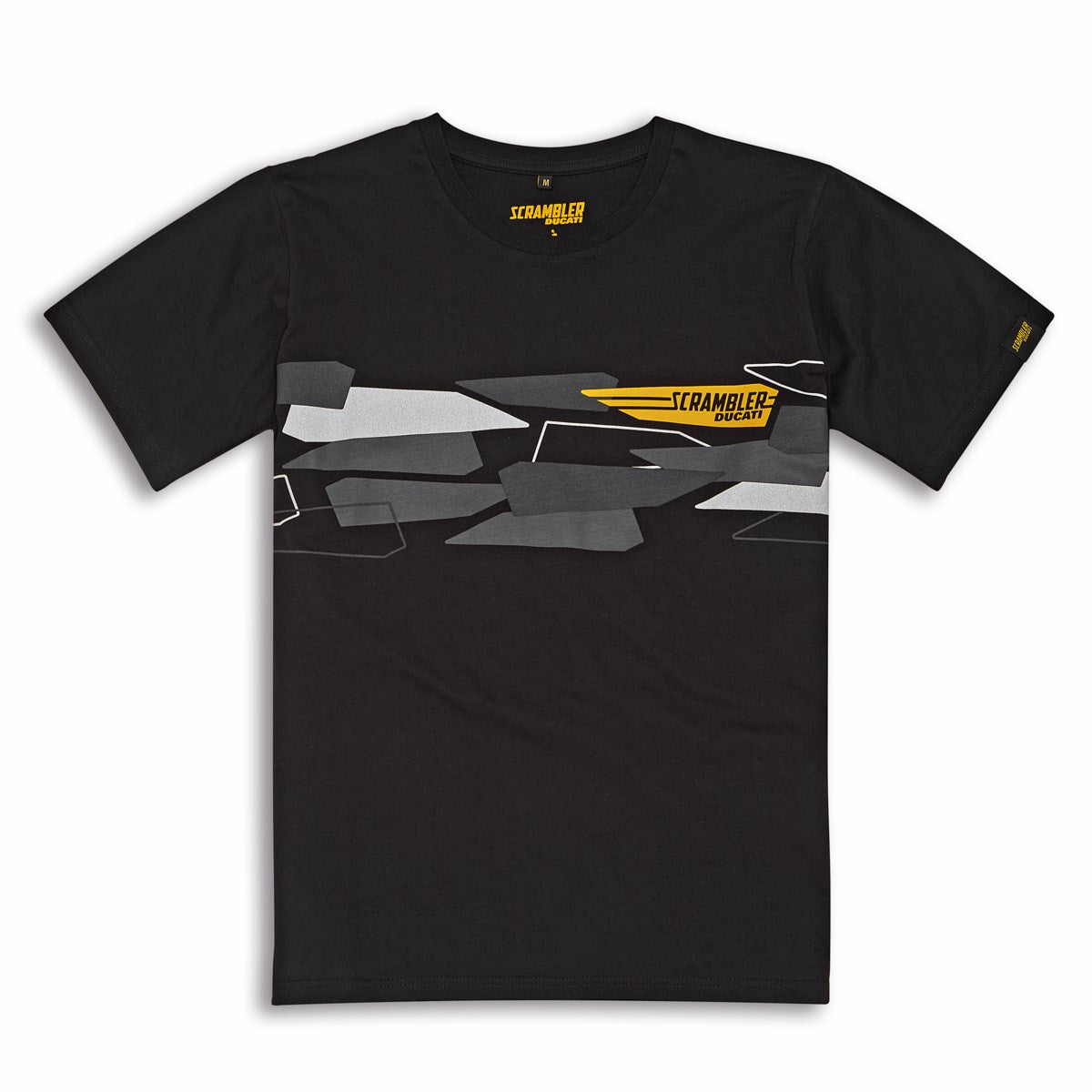 T-SHIRT SCRAMBLER WING BLACK